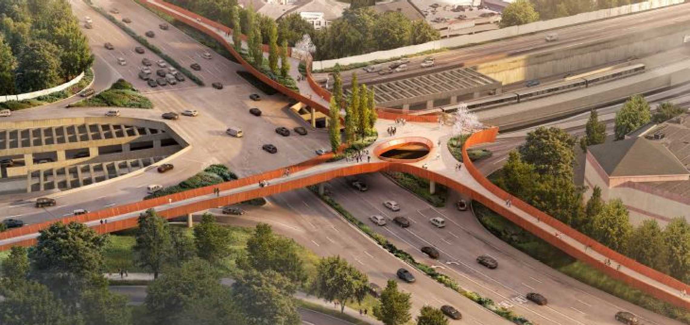 Graceful, elevated bike and pedestrian connection in Buckhead pipeline Urbanize Atlanta